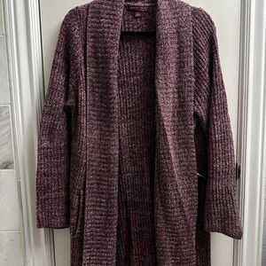 Barefoot Dreams Burgundy Cardigan